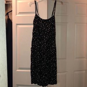 Torrid Black Dress with White Stars